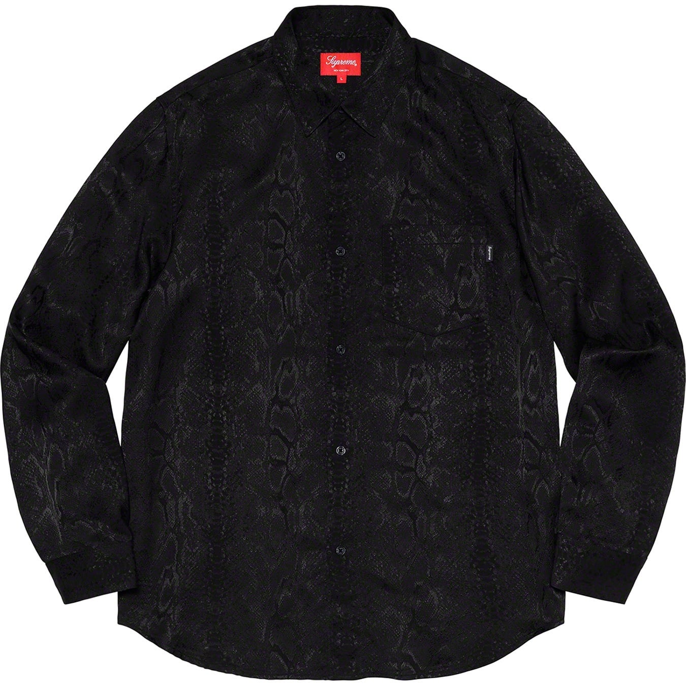 Snakeskin Jacquard Shirt view 5